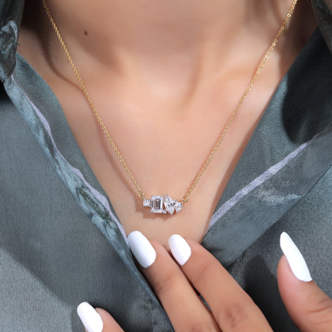 Leanne Silver Pendant For Women - Shinez By Baxi Jewellers