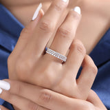 Feza Silver Ring for Women - Shinez By Baxi Jewellers
