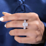 Zarina Solitaire Silver Ring for Women - Shinez By Baxi Jewellers