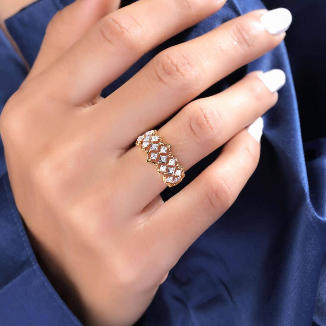 Susie Silver Ring for Women - Shinez By Baxi Jewellers