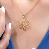 Euan Silver Pendant For Women - Shinez By Baxi Jewellers