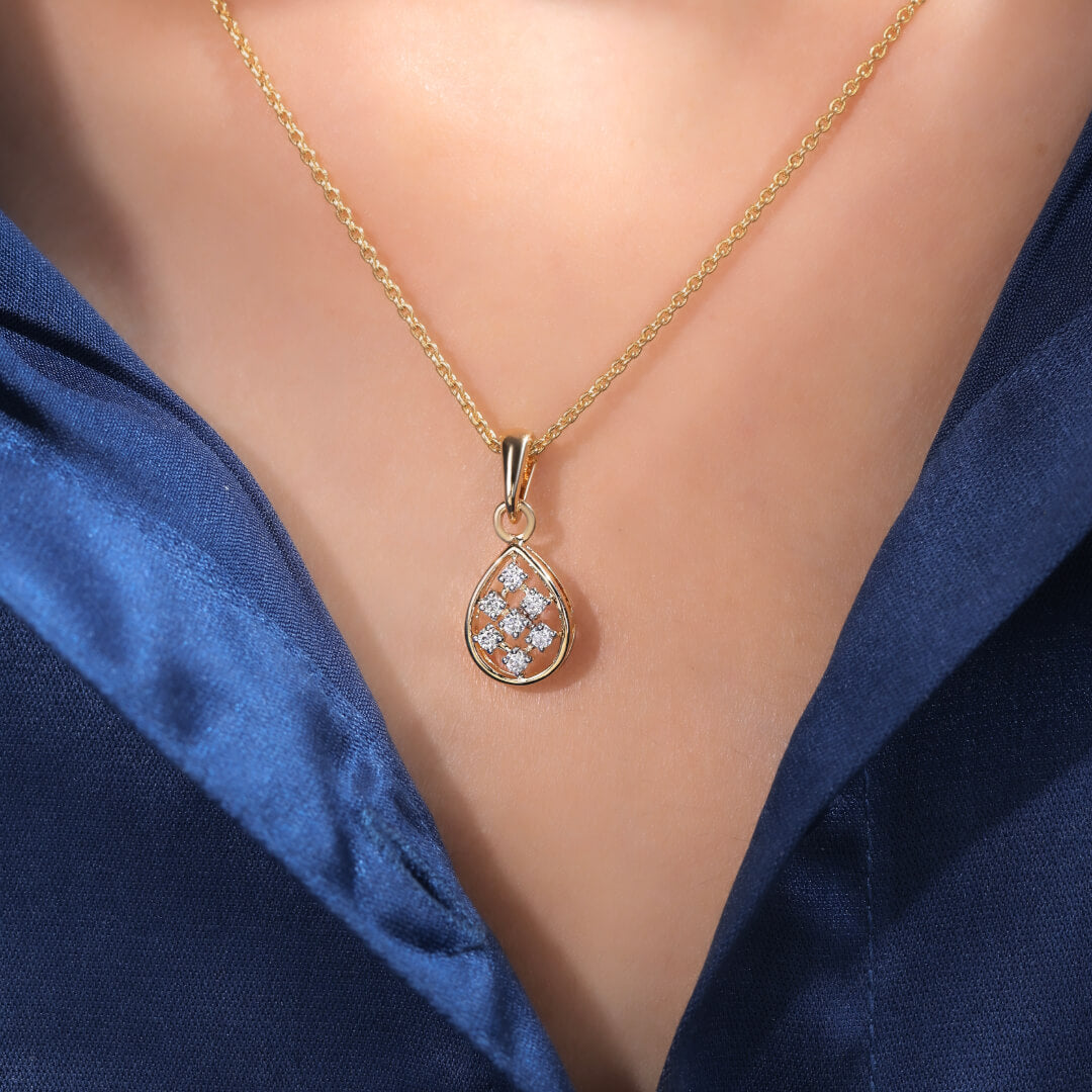 Maxine Silver Pendant For Women - Shinez By Baxi Jewellers