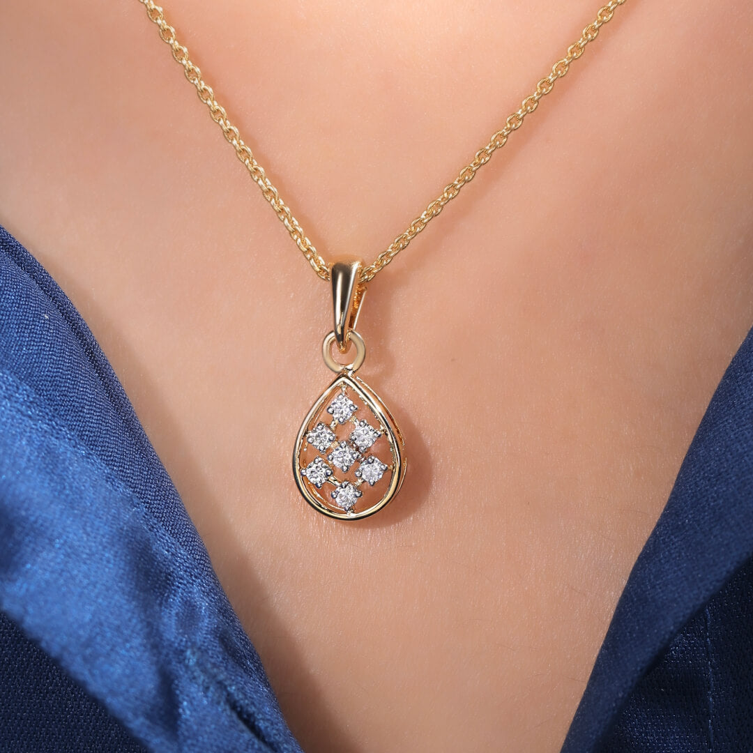 Maxine Silver Pendant For Women - Shinez By Baxi Jewellers