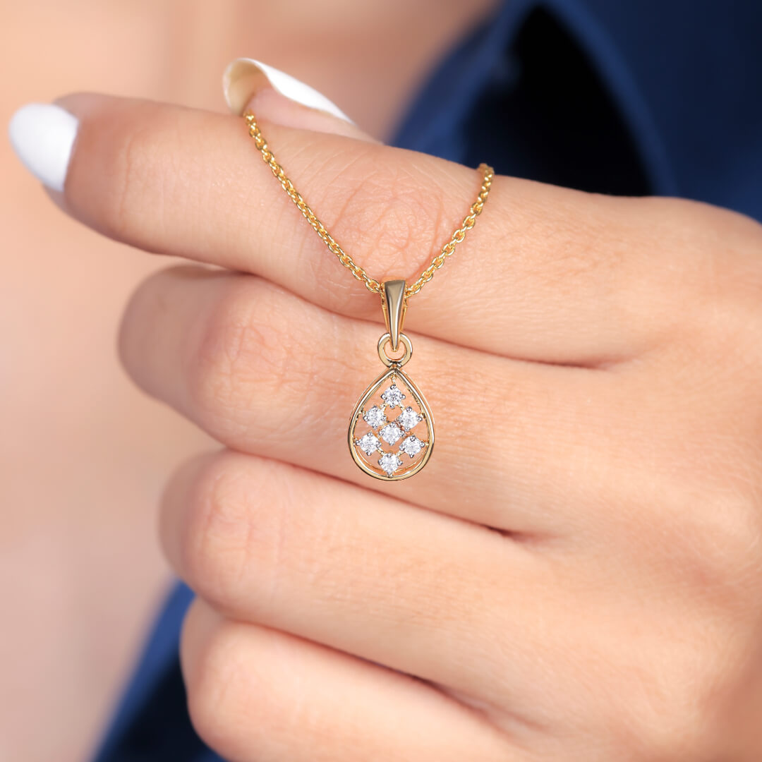 Maxine Silver Pendant For Women - Shinez By Baxi Jewellers