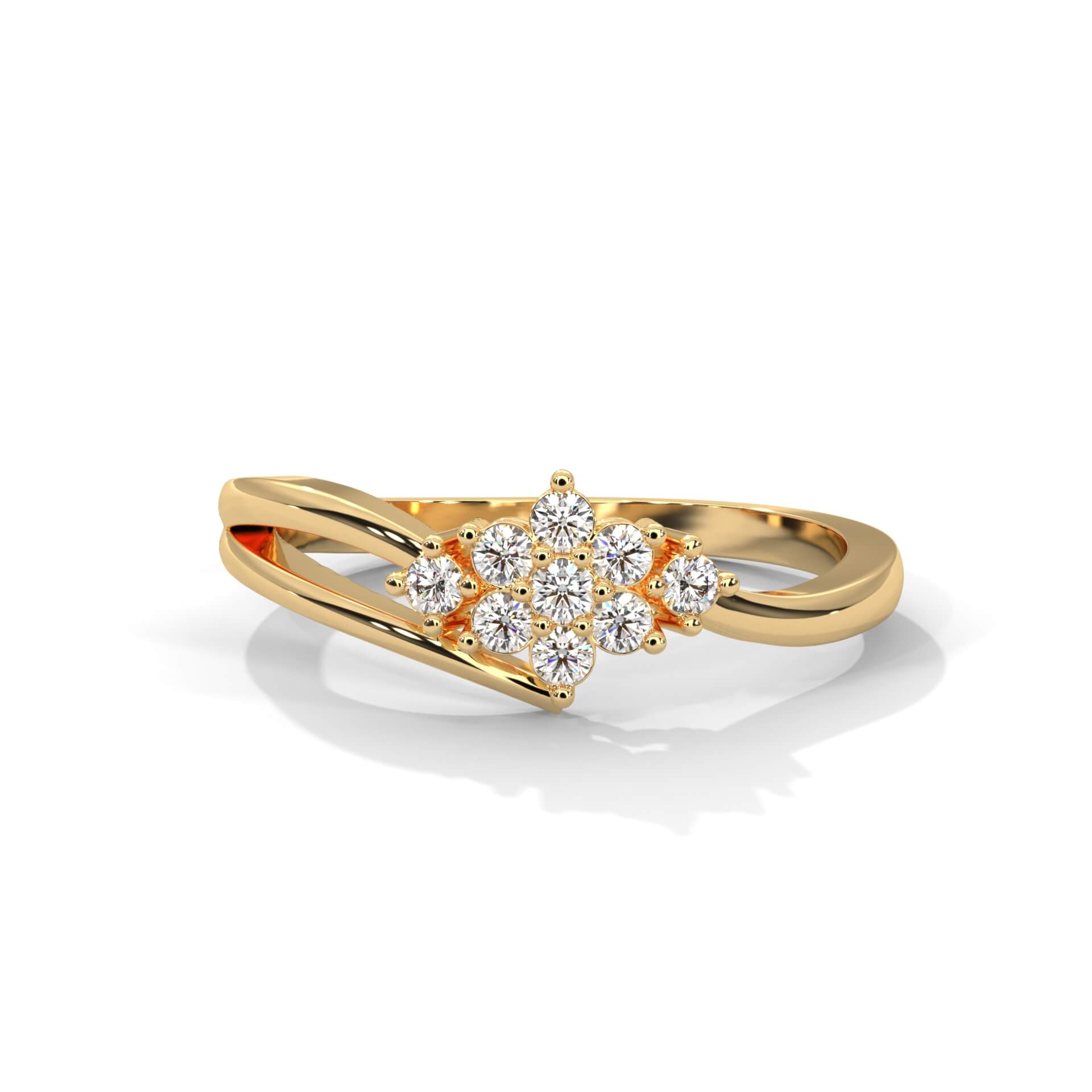 Marlowe Daily Wear Silver Ring for Women - Shinez By Baxi Jewellers