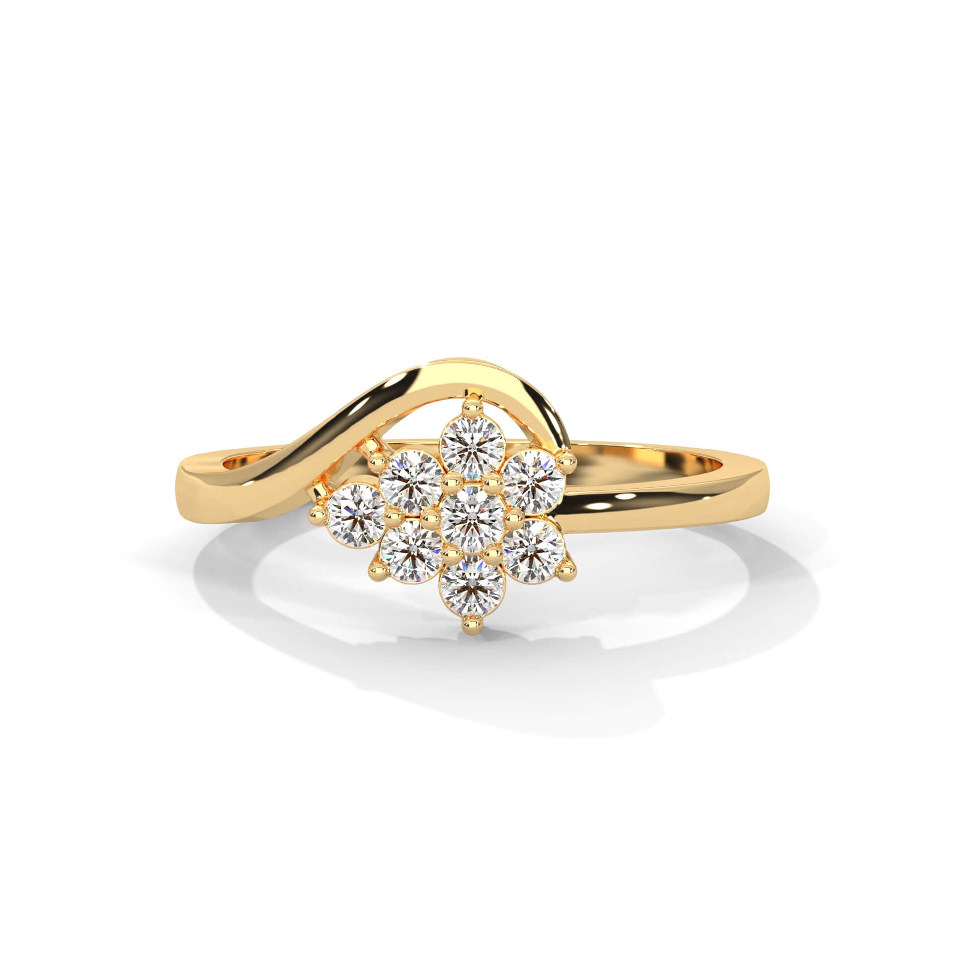 Queeni Daily Wear Silver Ring for Women - Shinez By Baxi Jewellers