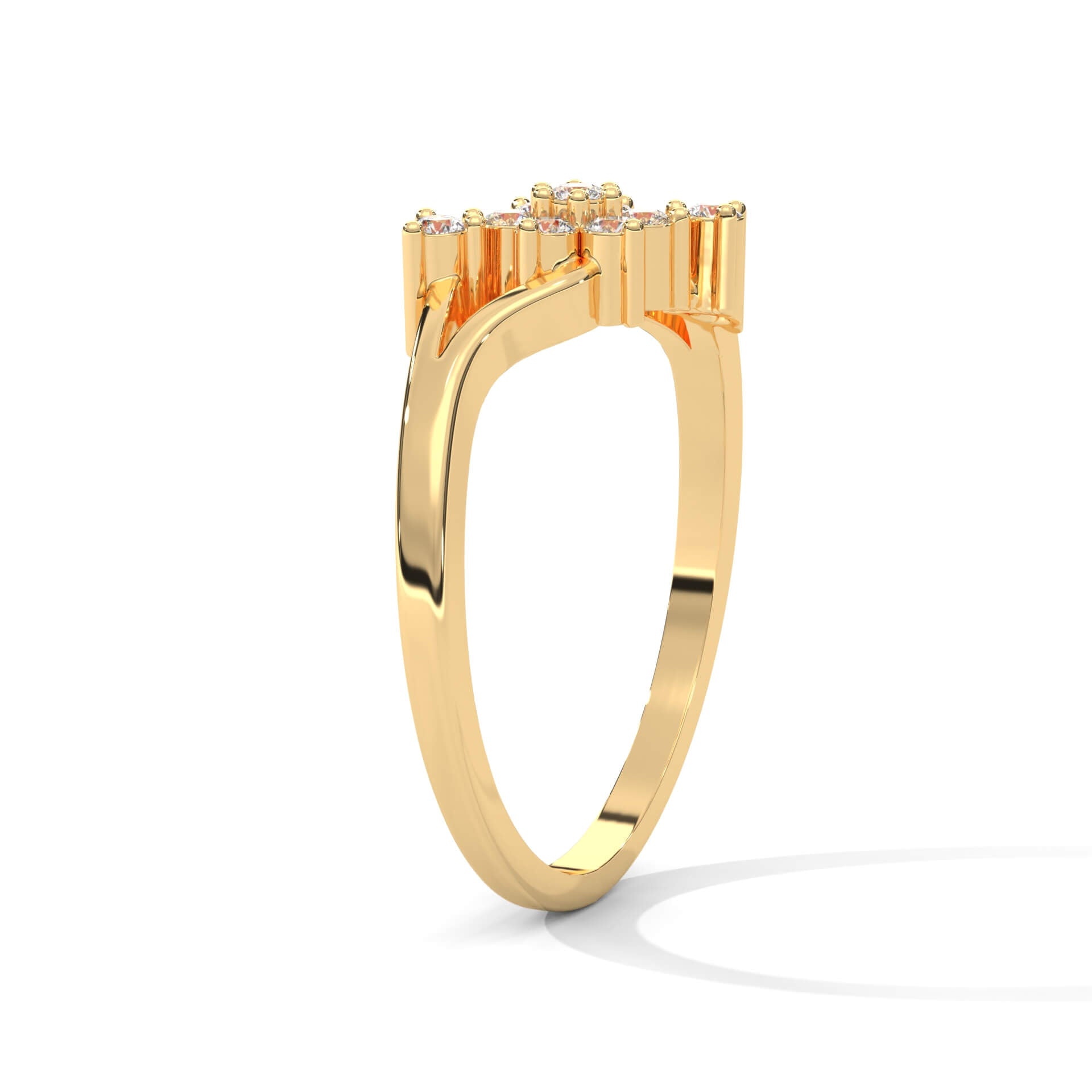 Merly Daily Wear Silver Ring for Women - Shinez By Baxi Jewellers