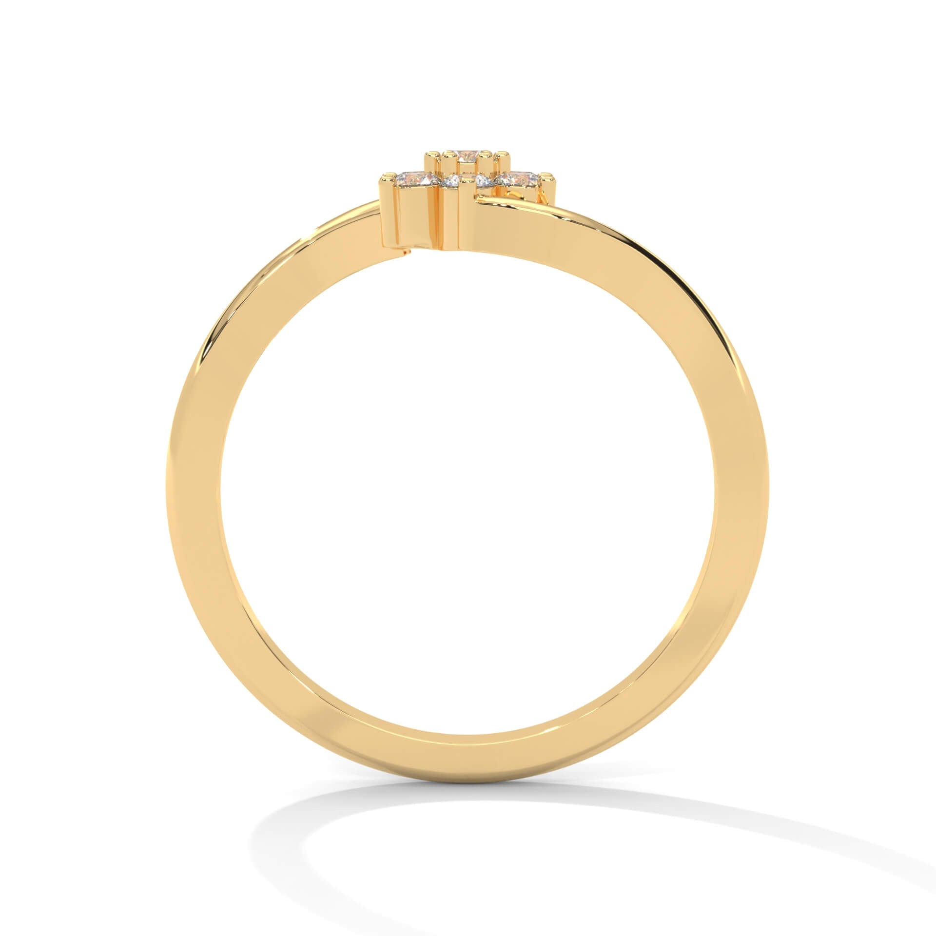 Rein Daily Wear Silver Ring for Women - Shinez By Baxi Jewellers