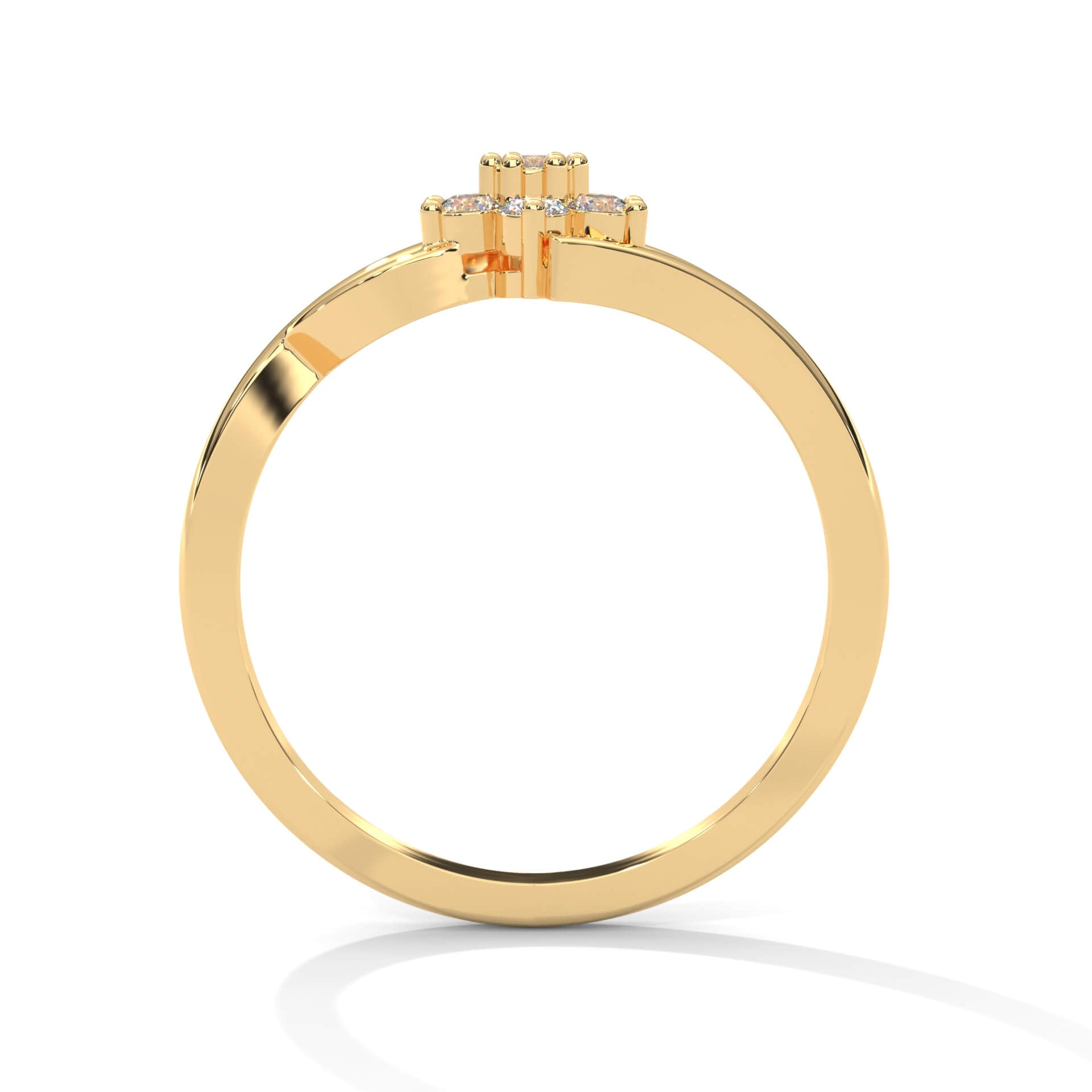 Cynara Daily Wear Silver Ring for Women - Shinez By Baxi Jewellers