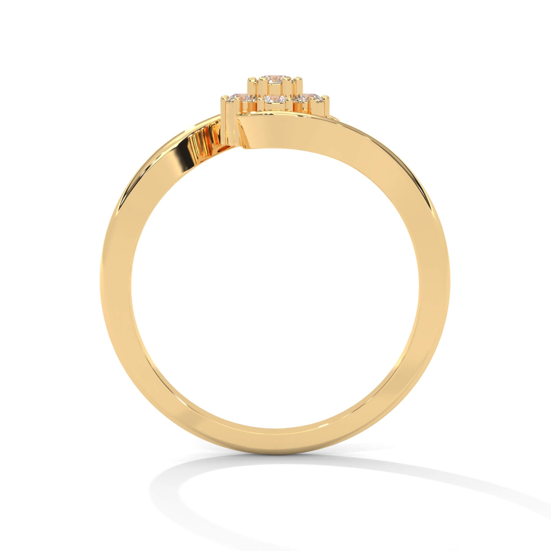 Efan Daily Wear Silver Ring for Women - Shinez By Baxi Jewellers