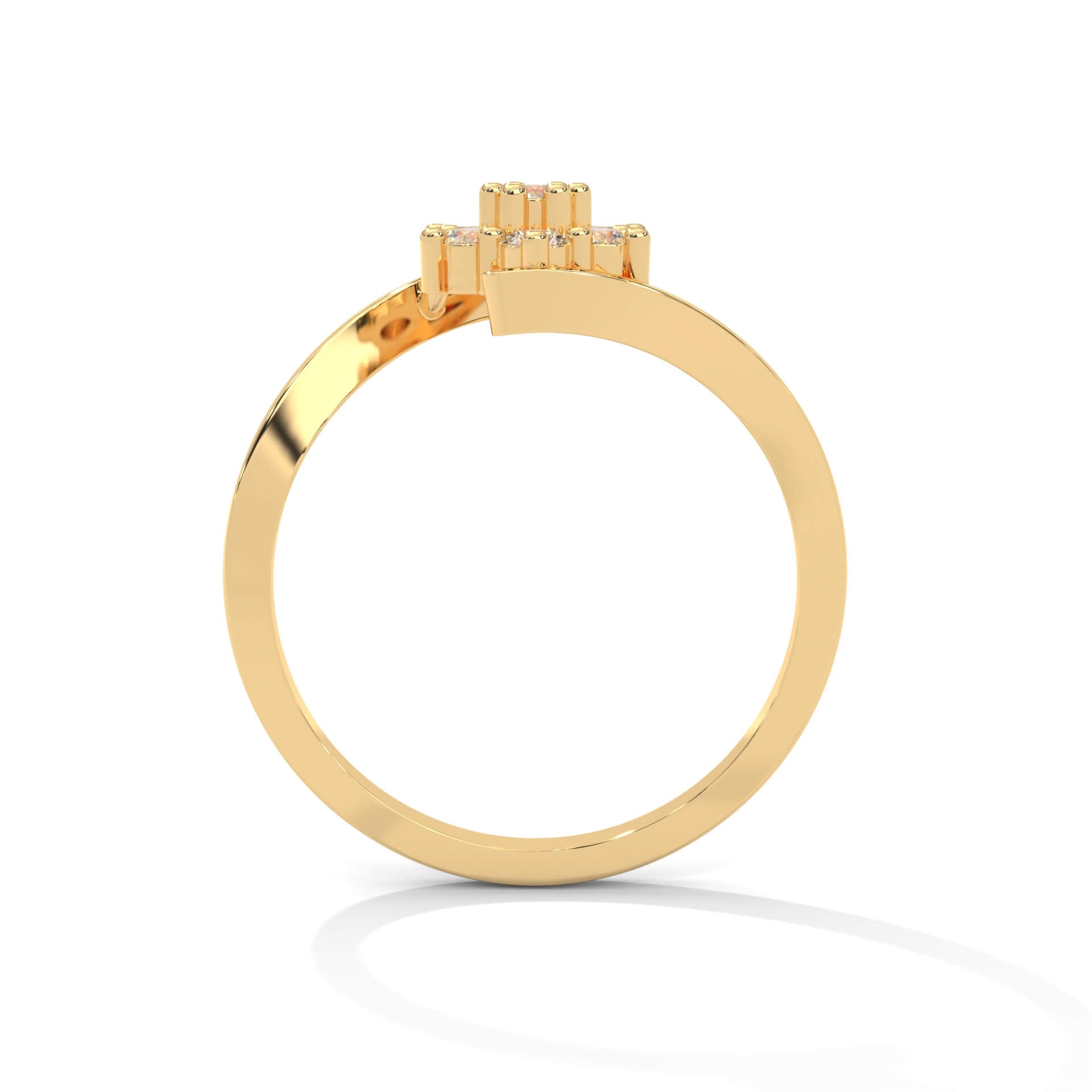 Zain Daily Wear Silver Ring for Women - Shinez By Baxi Jewellers