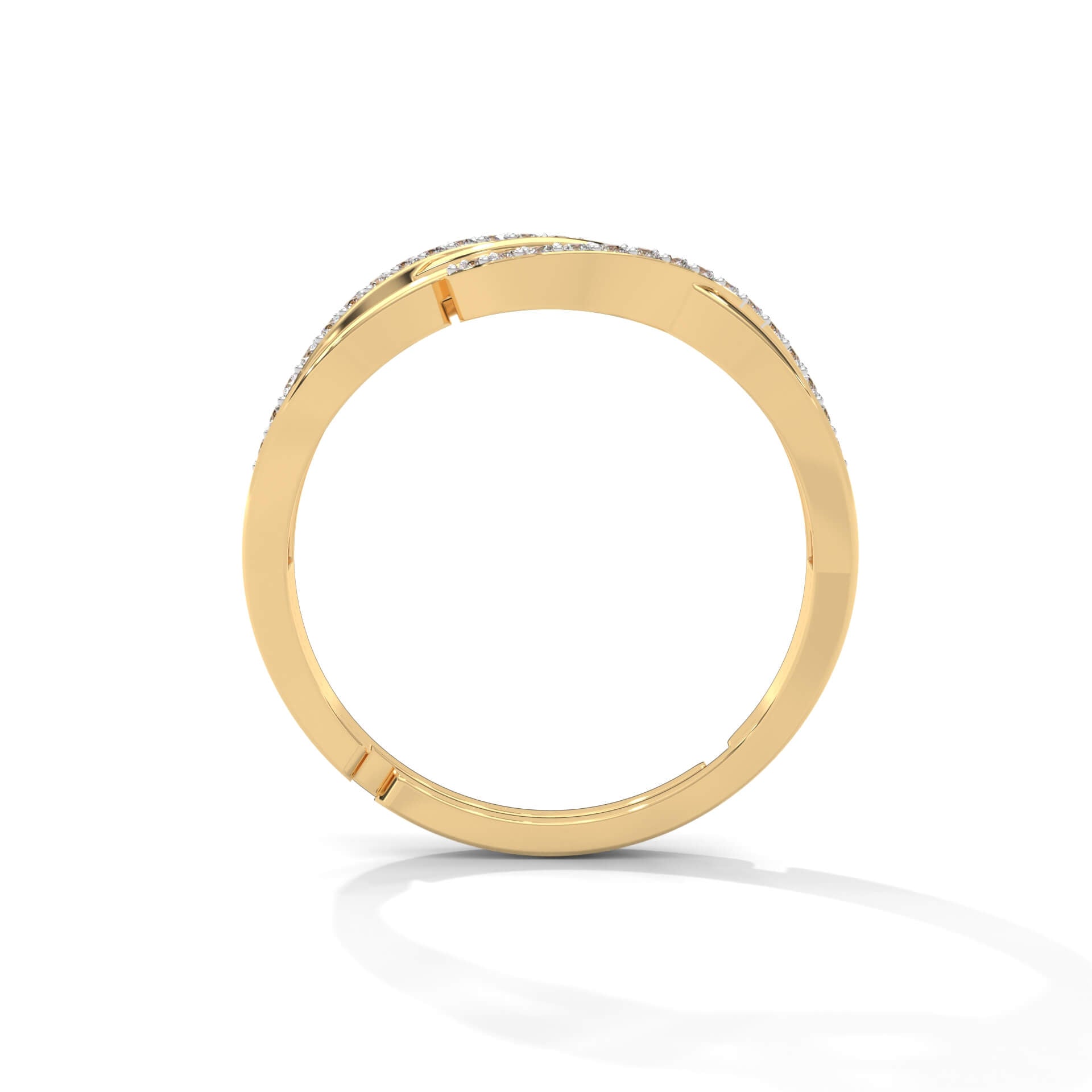 Neisha Silver Adjustable Ring | 22KT Gold Vermeil - Shinez By Baxi Jewellers