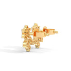 Tristana Silver Stud Earrings | 22KT Gold Vermeil - Shinez By Baxi Jewellers
