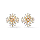 Sandra Fancy Silver Stud Earrings for Women - Shinez By Baxi Jewellers