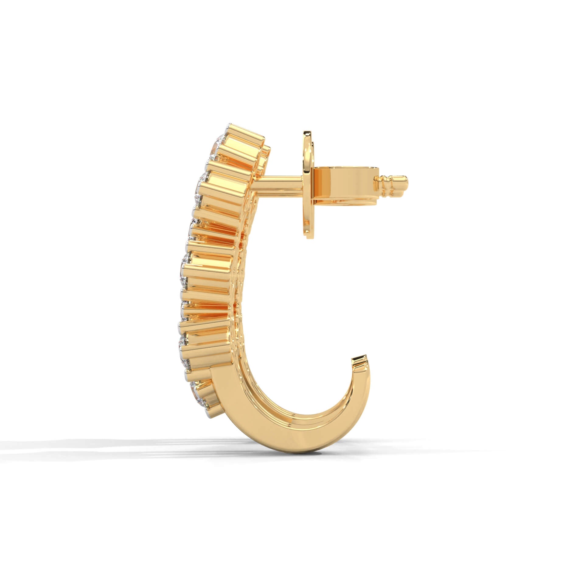 Emani Silver Earrings for Women | 22KT Gold Vermeil - Shinez By Baxi Jewellers