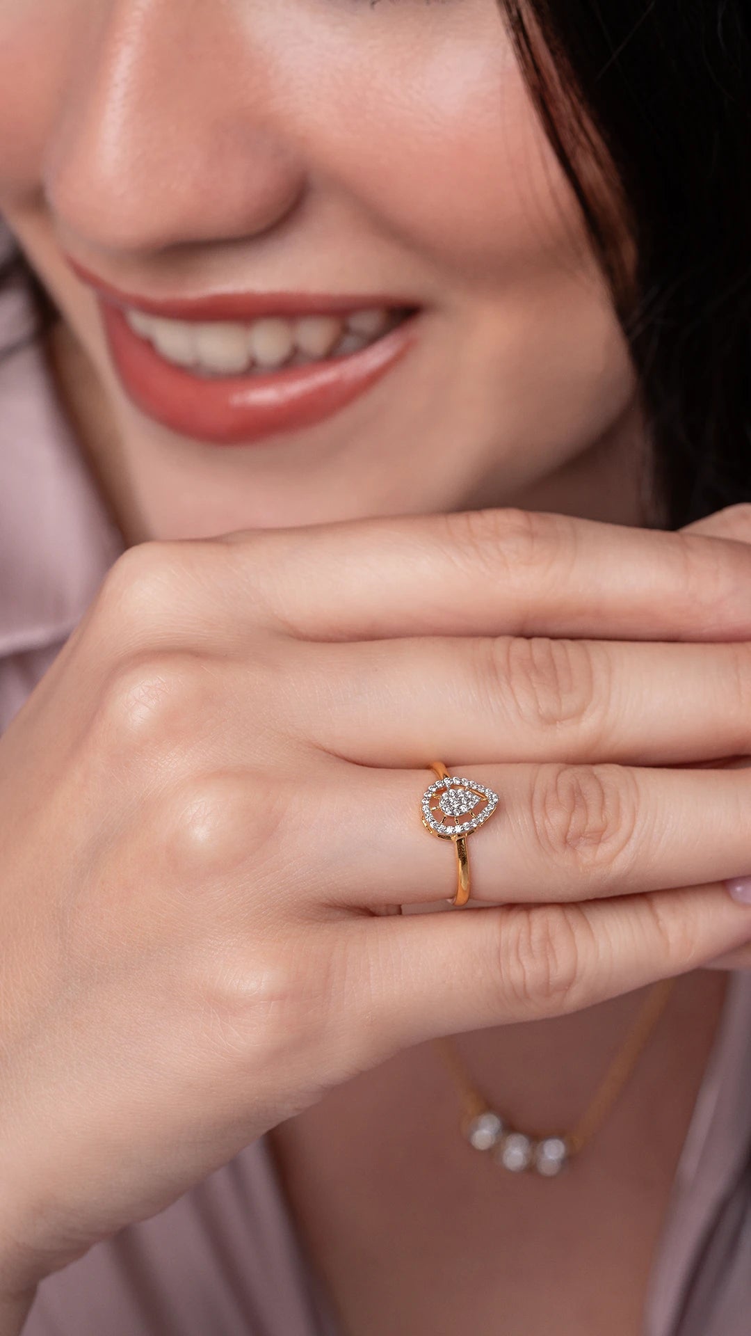 Fanica Silver Adjustable Ring | 22KT Gold Vermeil - Shinez By Baxi Jewellers