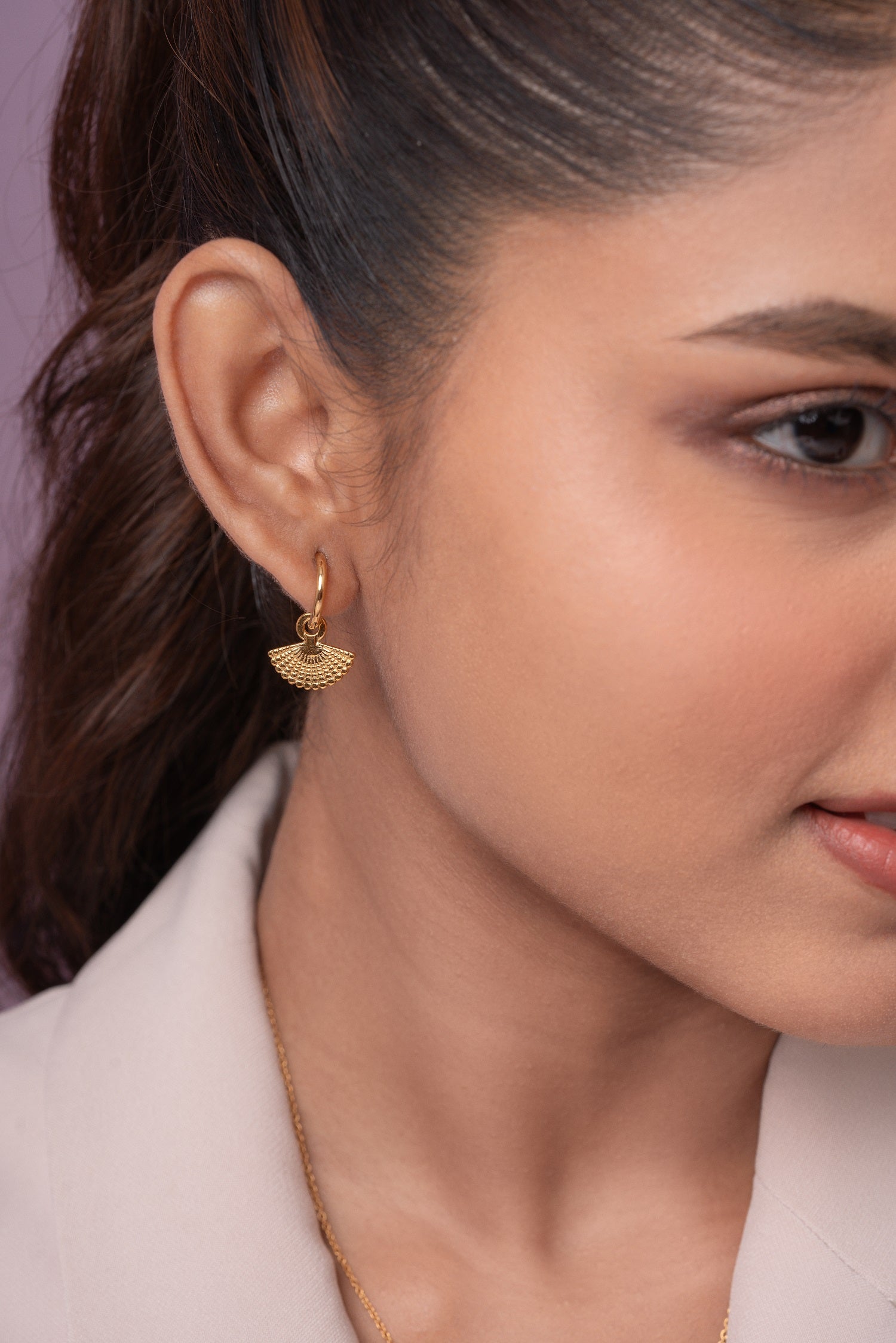 The Lora Earring | Gold Vermeil - Shinez By Baxi Jewellers