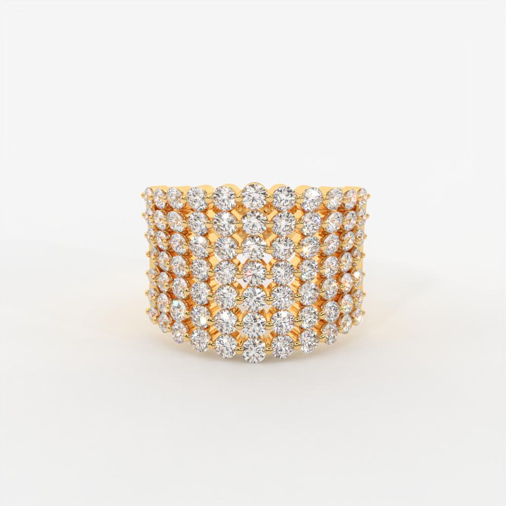 Gori Silver Fancy Ring For Women - Shinez By Baxi Jewellers