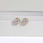 Kora 80 Cents Each Solitaire Silver Earrings For Women - Shinez By Baxi Jewellers