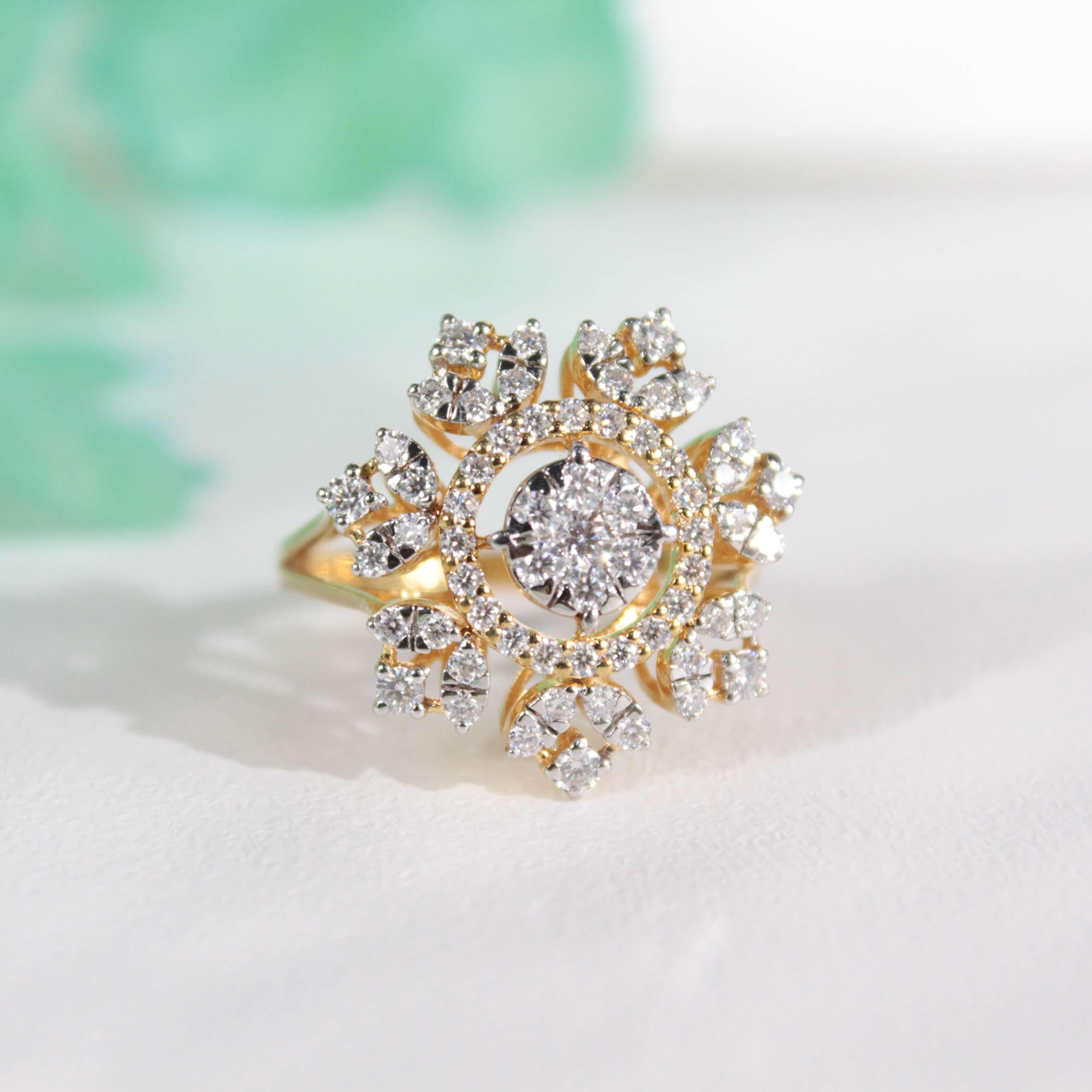 Nitala Silver Fashion Ring For Women - Shinez By Baxi Jewellers