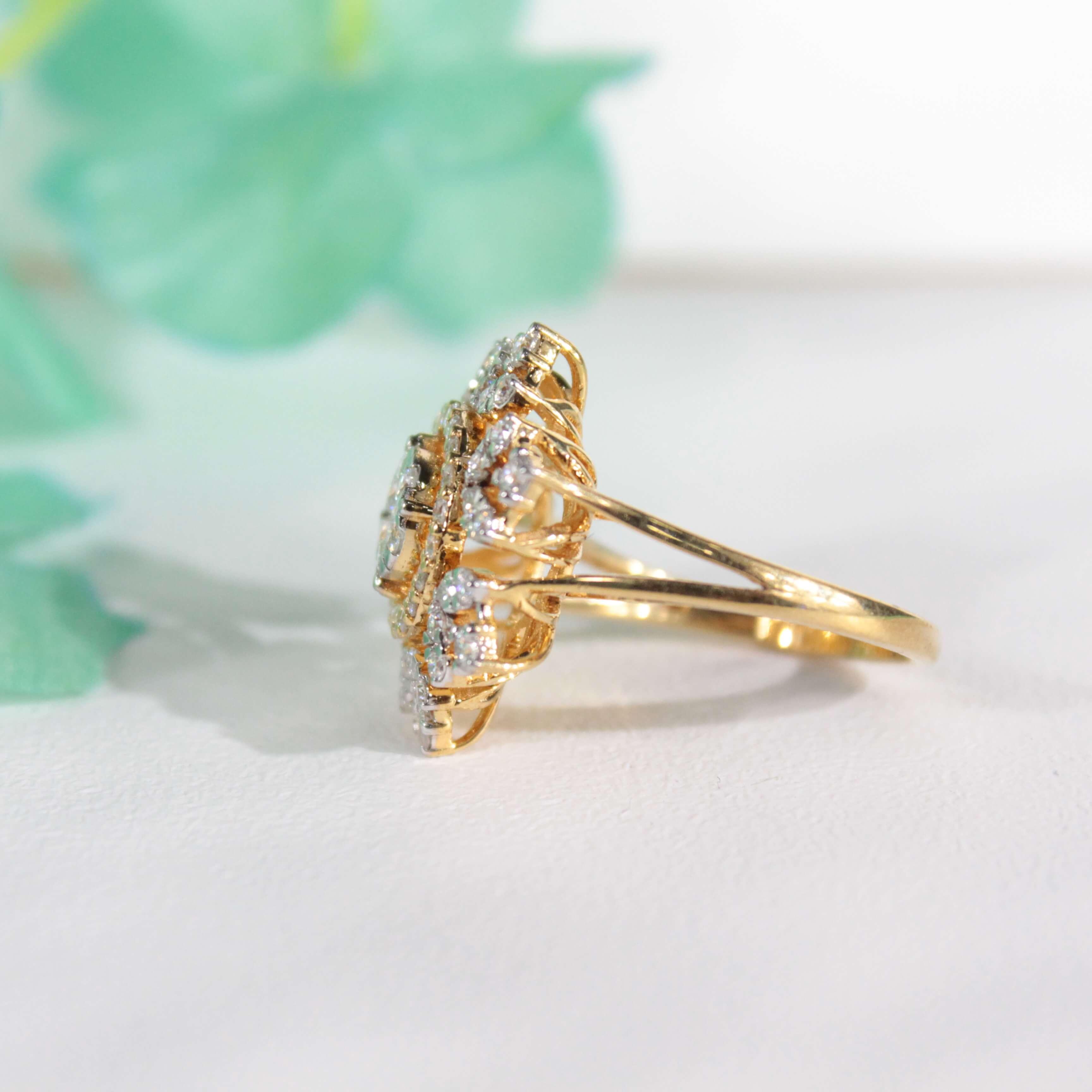 Nitala Silver Fashion Ring For Women - Shinez By Baxi Jewellers