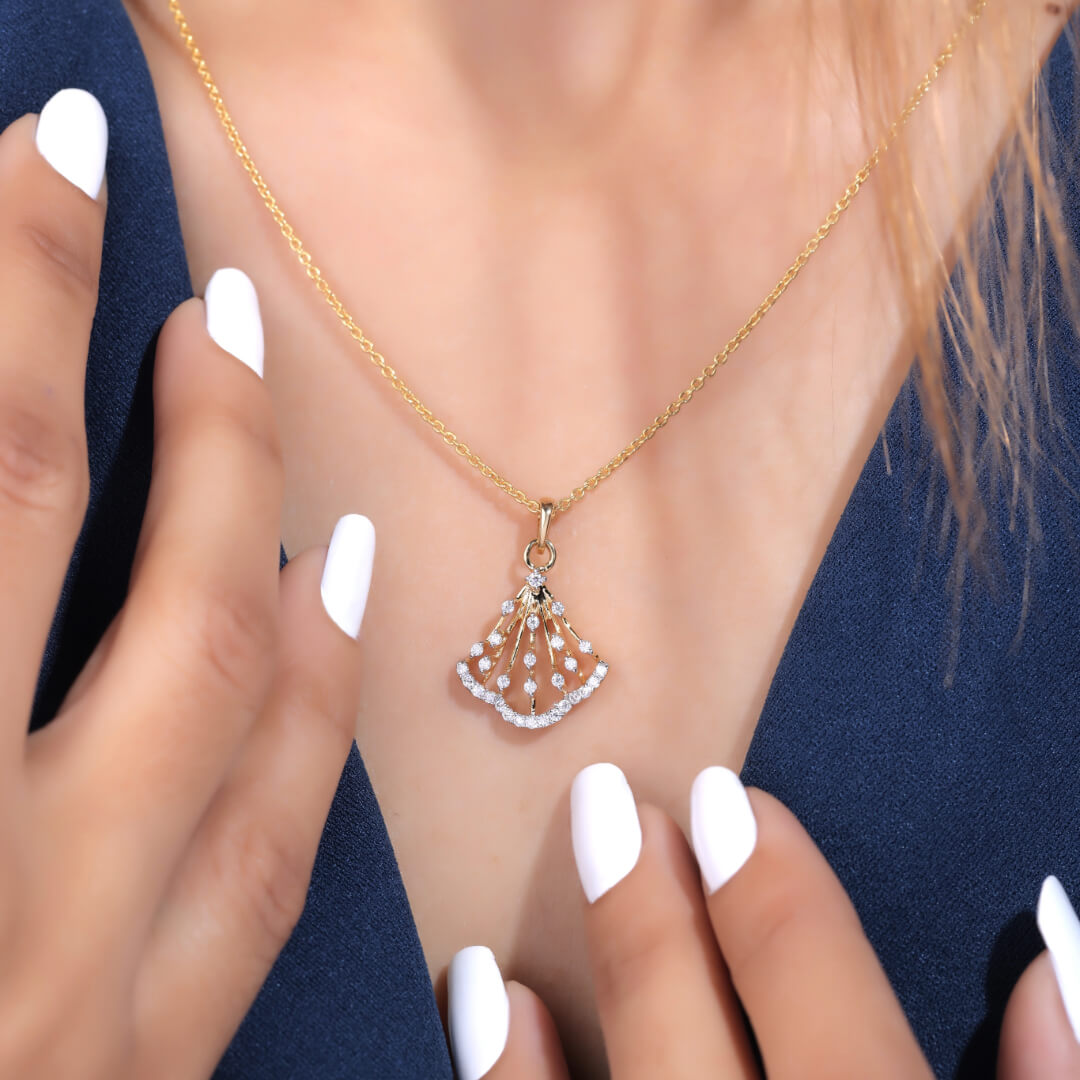 Eliane Silver Pendant For Women - Shinez By Baxi Jewellers