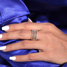 Adae Silver Ring for Women - Shinez By Baxi Jewellers