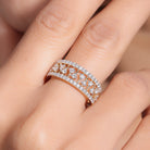 Liveana Silver Ring for Women - Shinez By Baxi Jewellers