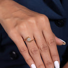 Michal Daily Wear Silver Ring for Women - Shinez By Baxi Jewellers