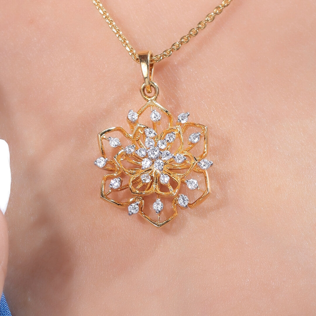 Euan Silver Pendant For Women - Shinez By Baxi Jewellers