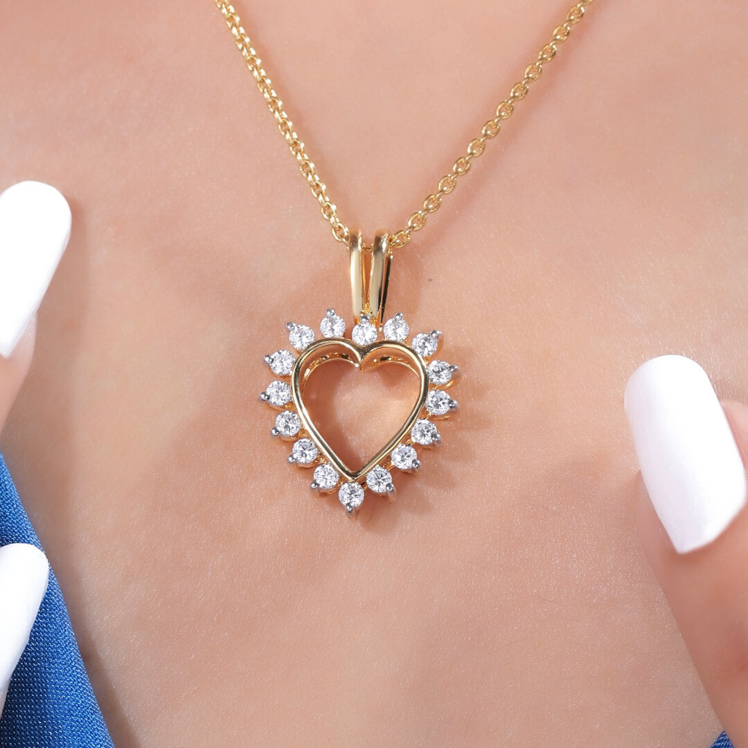 Amelia Silver Pendant For Women - Shinez By Baxi Jewellers