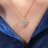 Miraya Silver Pendant For Women - Shinez By Baxi Jewellers