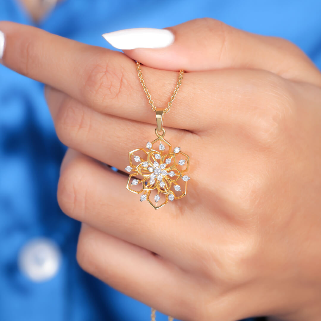 Euan Silver Pendant For Women - Shinez By Baxi Jewellers