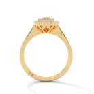 Floral Adjustable Silver Ring | 22KT Gold Vermeil - Shinez By Baxi Jewellers
