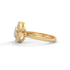 Fanica Silver Adjustable Ring | 22KT Gold Vermeil - Shinez By Baxi Jewellers
