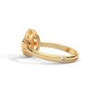 Fanica Silver Adjustable Ring | 22KT Gold Vermeil - Shinez By Baxi Jewellers