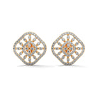 Solana Moissanite Pendant and Earrings Set - Shinez By Baxi Jewellers