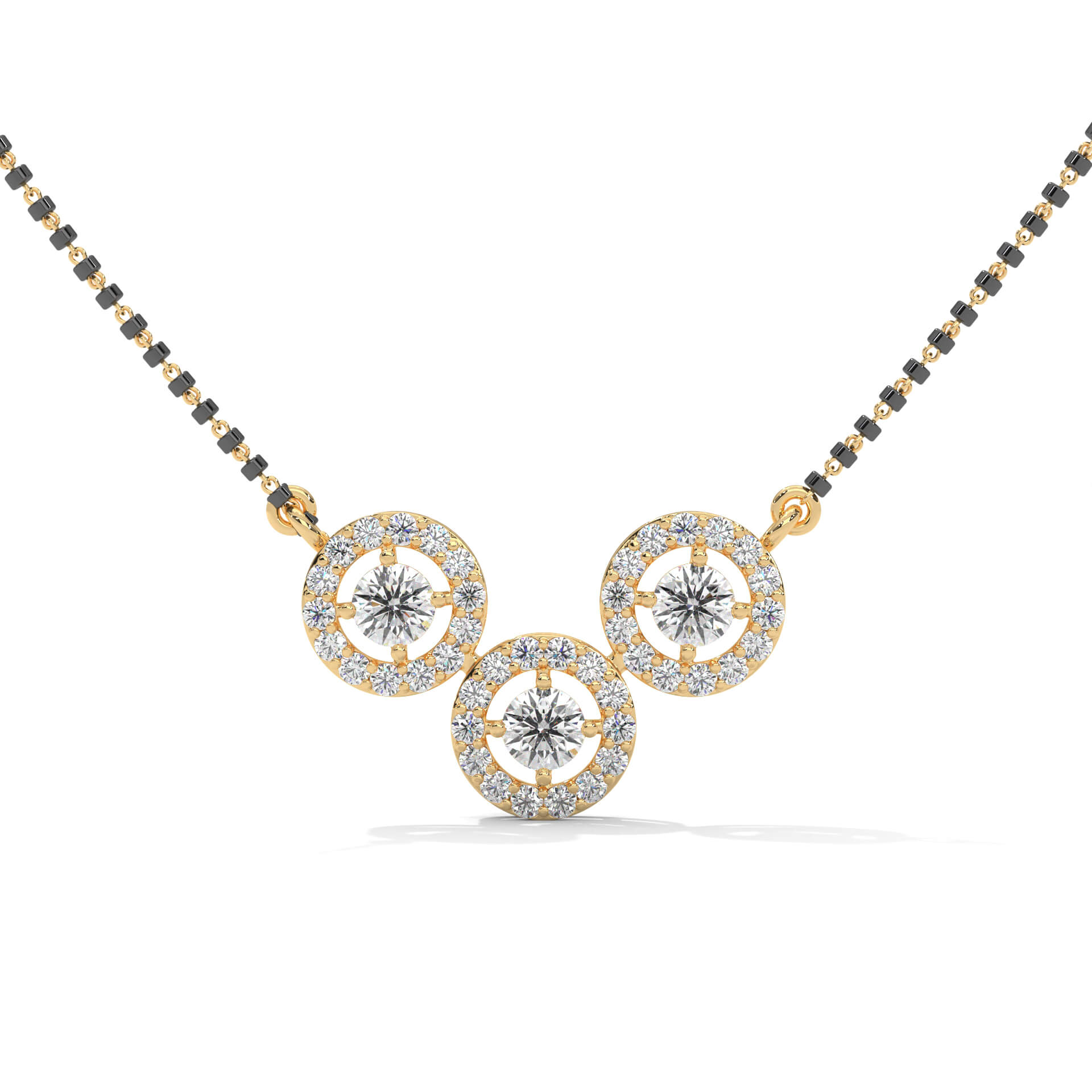 Femina Silver Mangalsutra | 22KT Gold Vermeil - Shinez By Baxi Jewellers