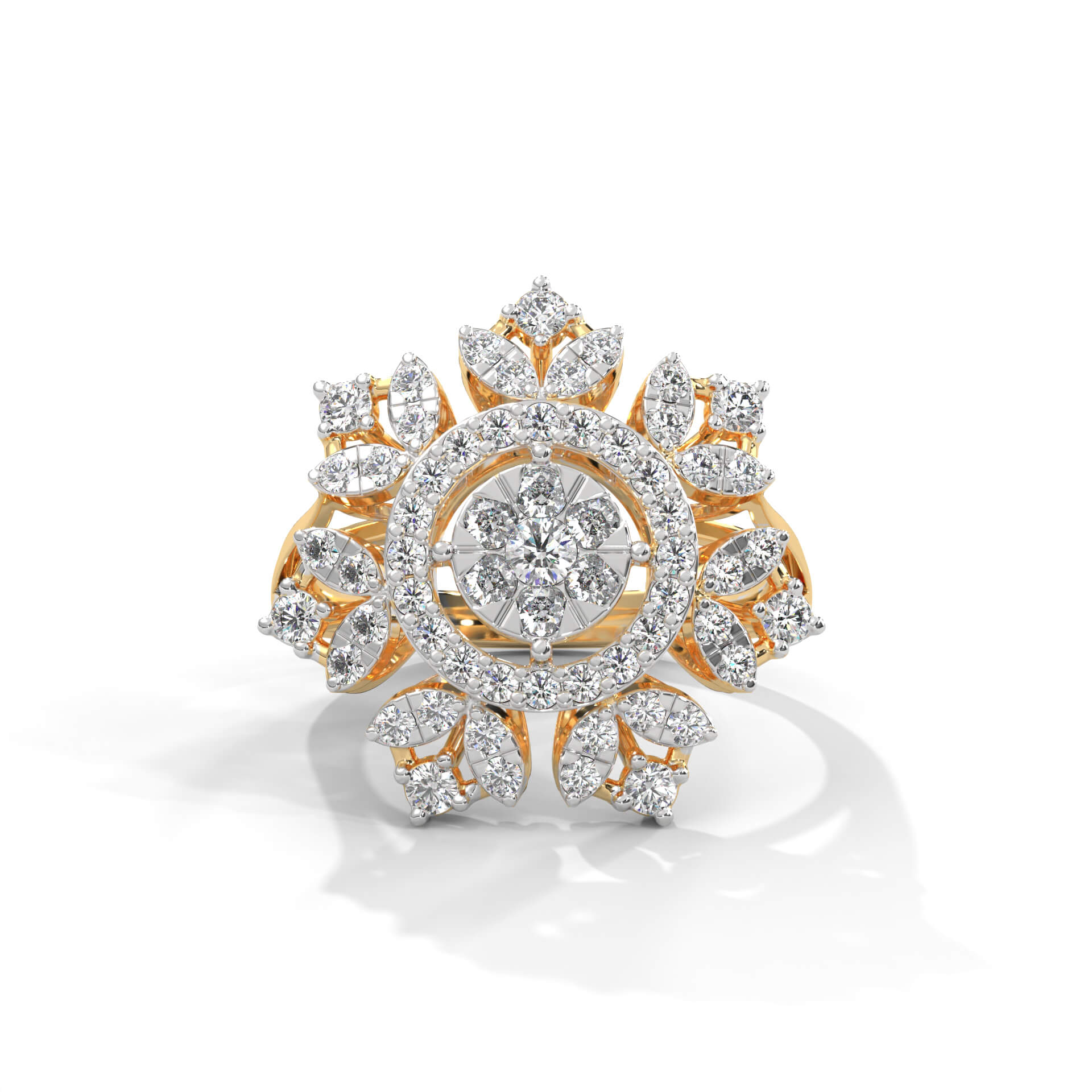 Nitala Silver Fashion Ring For Women - Shinez By Baxi Jewellers