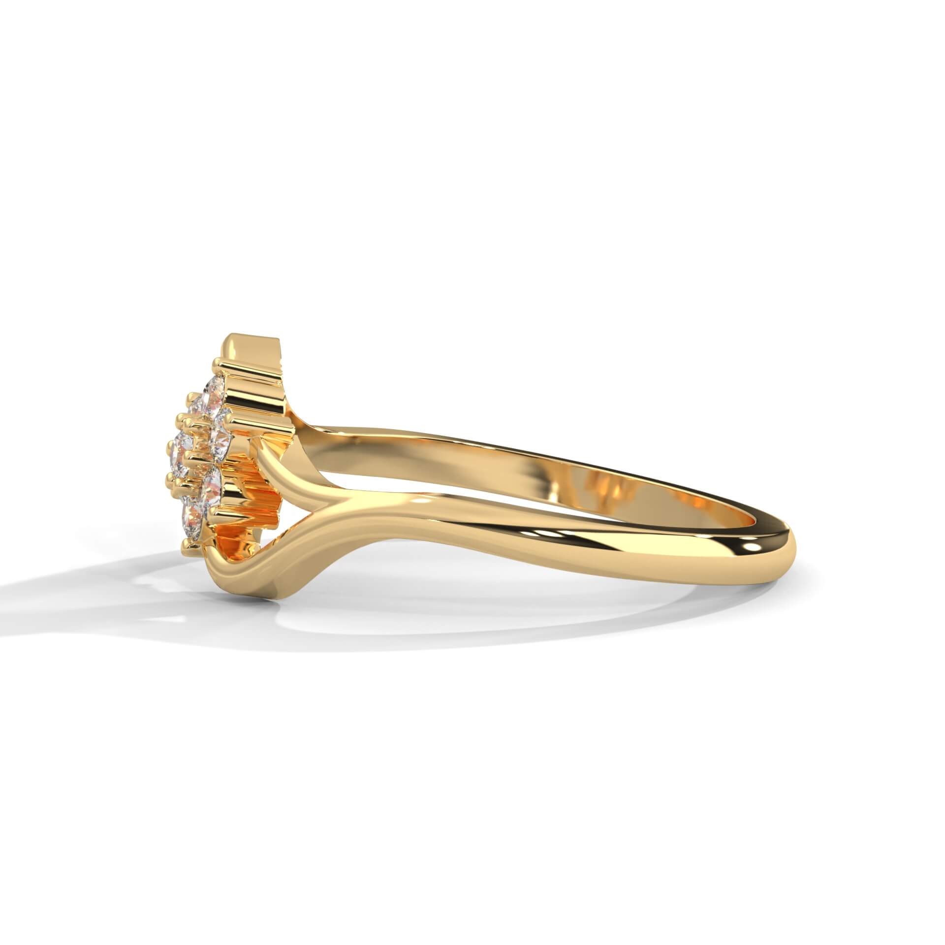Rein Daily Wear Silver Ring for Women - Shinez By Baxi Jewellers
