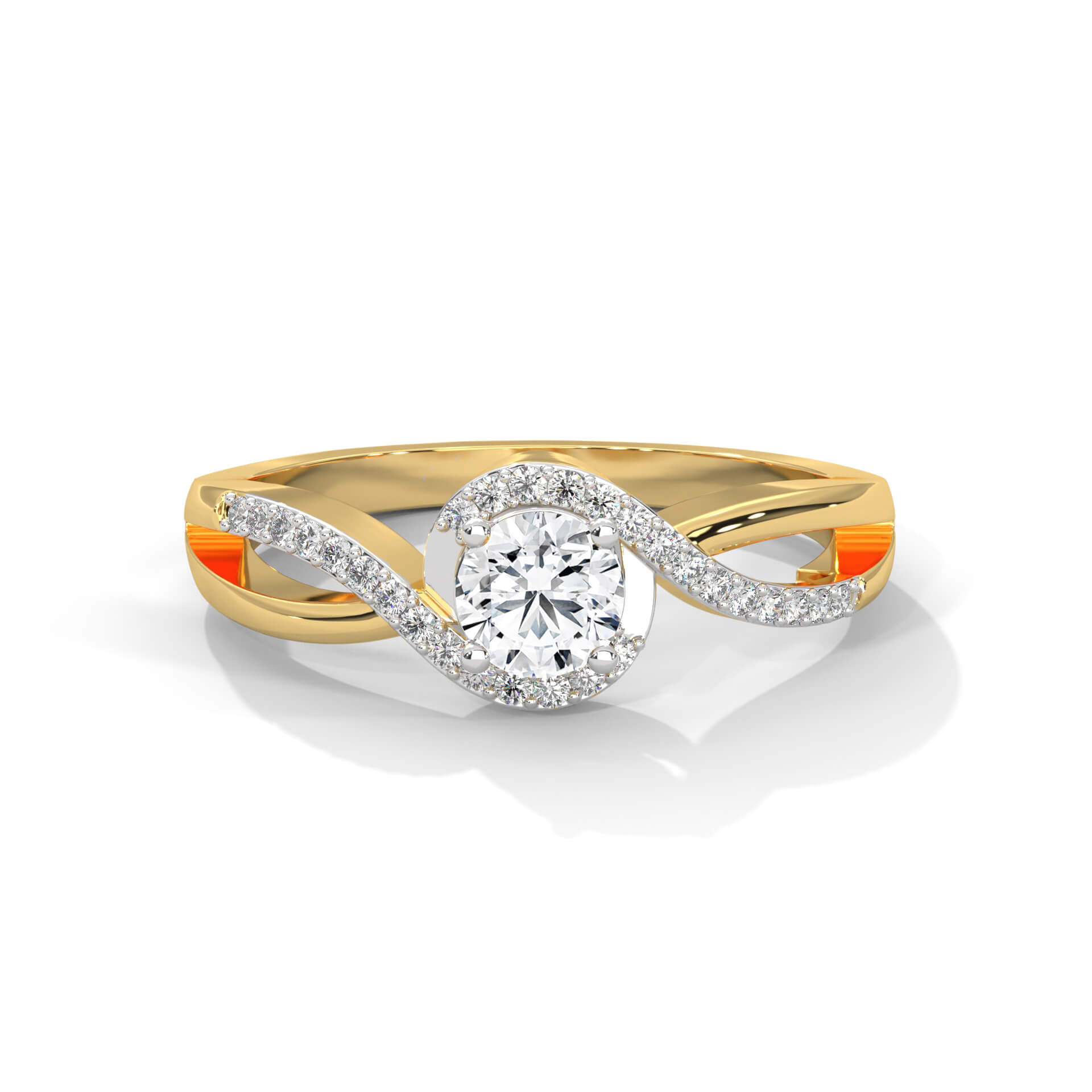 Nevana Silver Solitaire Ring For Women - Shinez By Baxi Jewellers