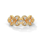 Eresha Silver Ring for Women | 22KT Gold Vermeil - Shinez By Baxi Jewellers