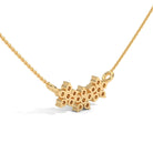 Afja Silver Pendant with chain | 22KT Gold Vermeil - Shinez By Baxi Jewellers