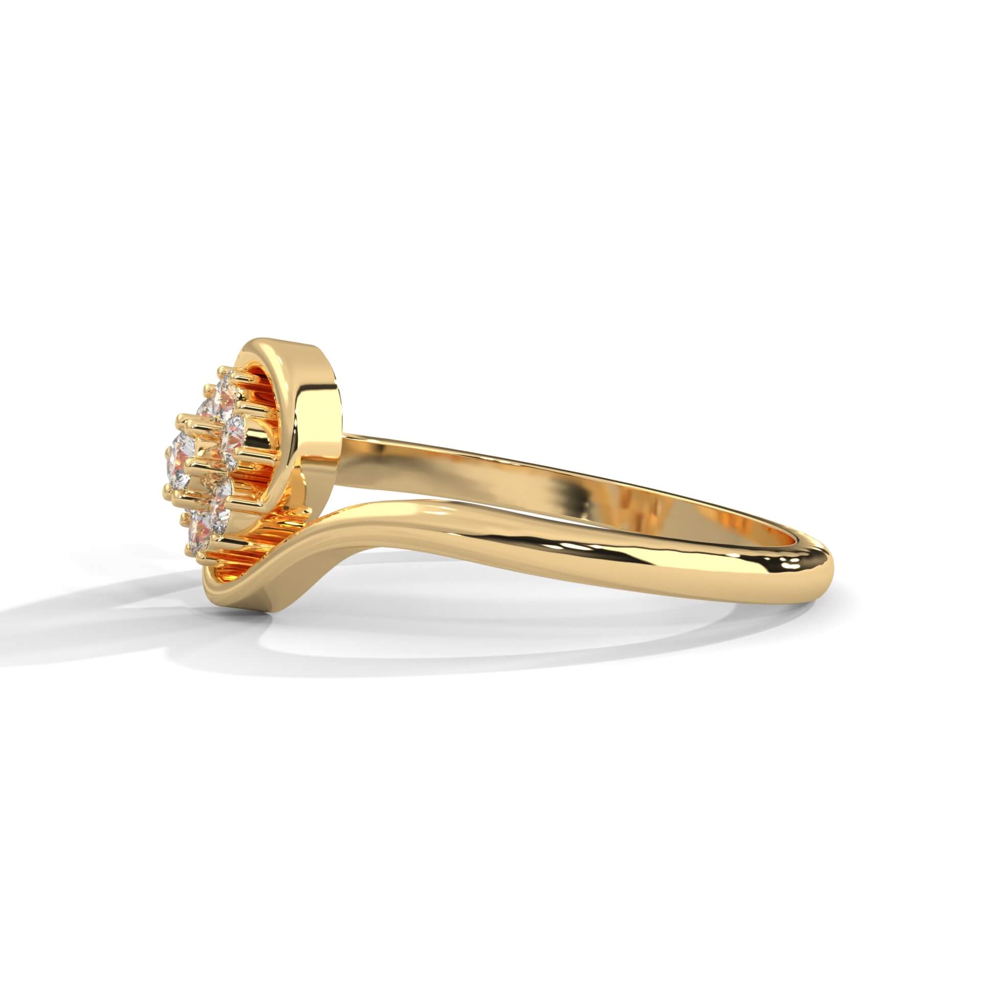 Efan Daily Wear Silver Ring for Women - Shinez By Baxi Jewellers