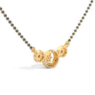 Giana Silver Mangalsutra | 22KT Gold Vermeil - Shinez By Baxi Jewellers