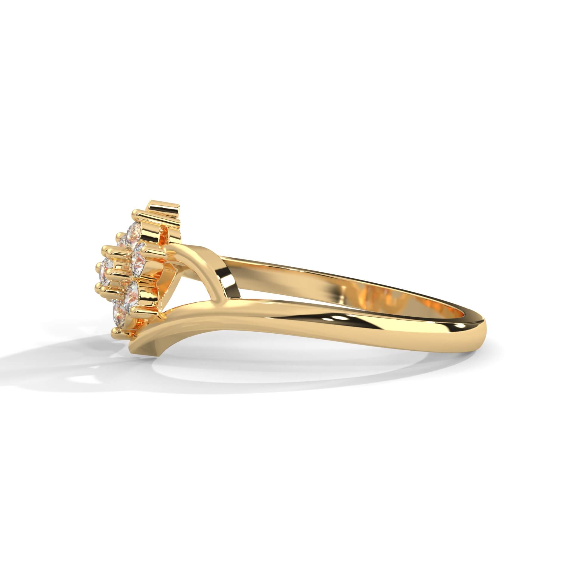 Cynara Daily Wear Silver Ring for Women - Shinez By Baxi Jewellers