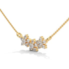 Afja Silver Pendant with chain | 22KT Gold Vermeil - Shinez By Baxi Jewellers