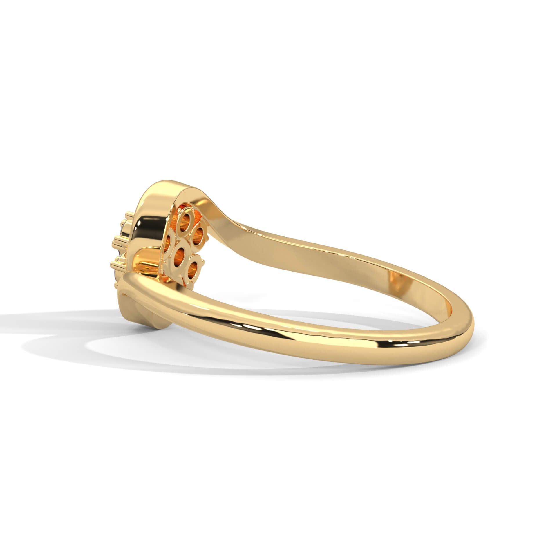 Efan Daily Wear Silver Ring for Women - Shinez By Baxi Jewellers
