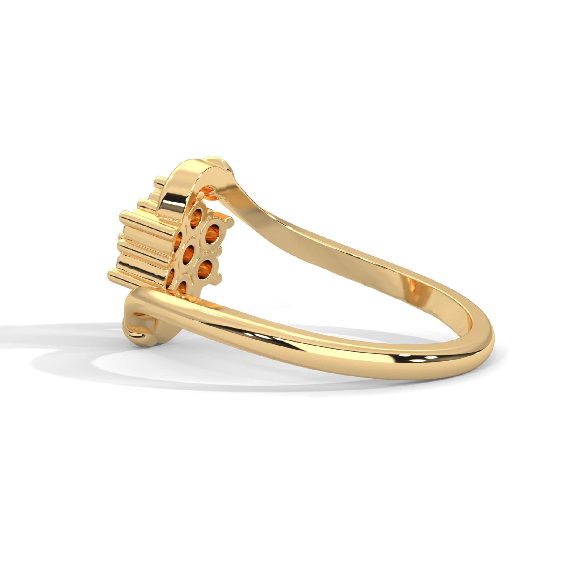 Michal Daily Wear Silver Ring for Women - Shinez By Baxi Jewellers
