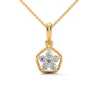 Harmony Moissanite Pendant and Earrings Set - Shinez By Baxi Jewellers